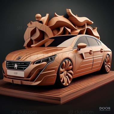 3D мадэль Peugeot 508 (STL)